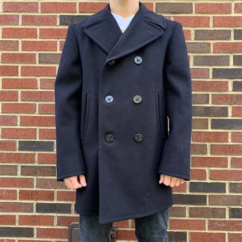 Authentic Original Vintage Style Classic Peacoats for Men | Mercari