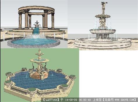 欧式喷泉雕塑