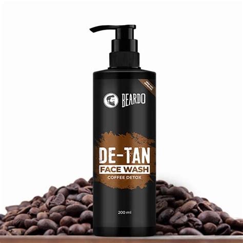 BEARDO De-Tan Facewash For Men, 200 ml | Tan Removal Facewash for Men ...