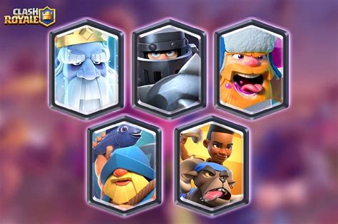 5 best Legendary cards for Rage Tournament in Clash Royale