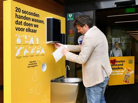 Wash or sanitize your hands - McDonald's new style of working amid ...