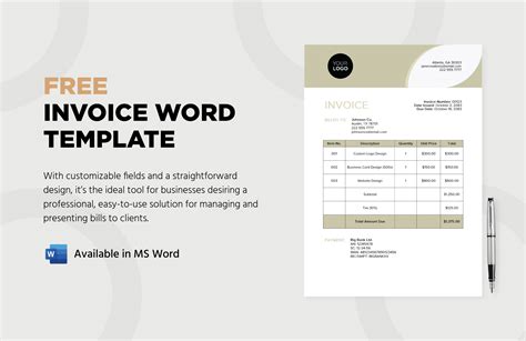Invoice Sample Word 的图像结果
