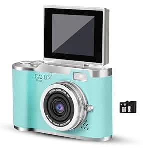 Cason 48MP Digital Camera for Kids-Real Photo & Video Mini Camera for ...