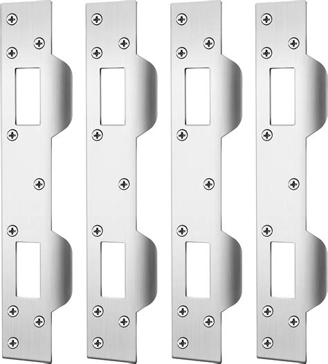 Door Strike Plate Reinforcement Plate - Front Door Security Devices ...