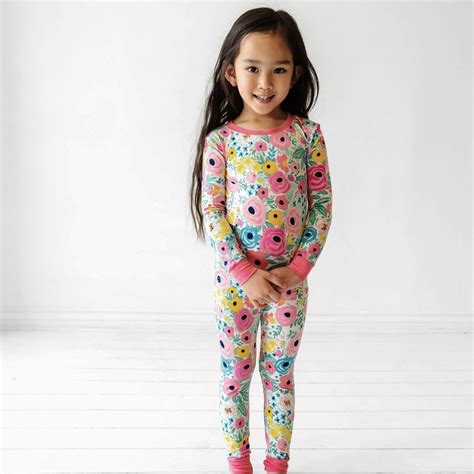 Secret Garden Two-Piece Pajama Set - Little Sleepies