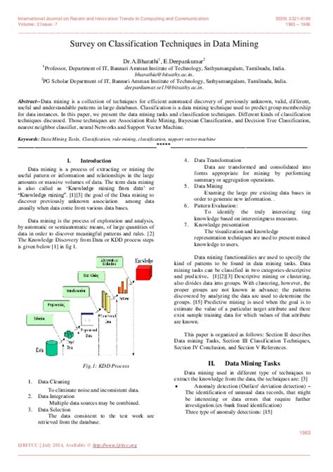 Image result for Classification in Data Mining PDF
