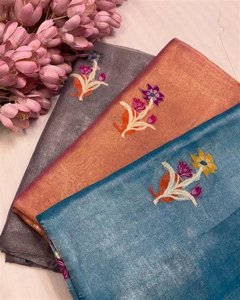 Handwoven Banarasi Crushed Tissue Silk Saree – Safetyypins
