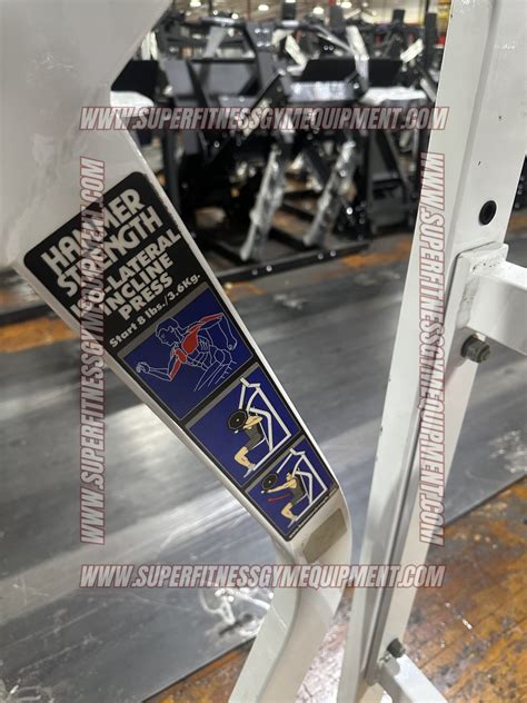 Hammer Strength Incline Press - Superfitness Gym Equipment