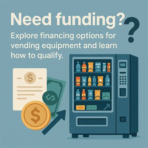 Vending Machine Financing Options - VendingExchange