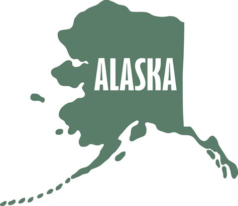 outline drawing of alaska state map. 26573702 PNG