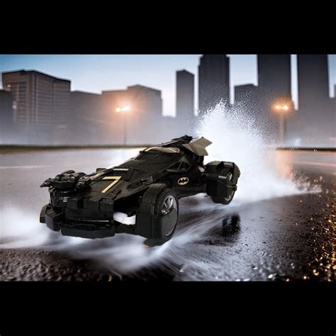 ZWARTE Adult Batman RC Car With Spray, Remote Control Toy, Realistic ...