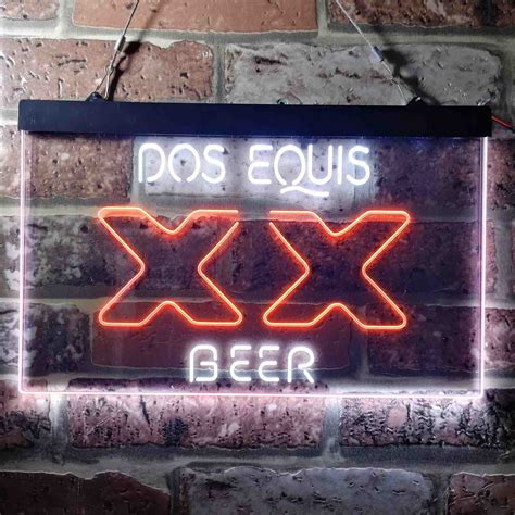 Dos Equis XX Beer Bar Neon Sign - LED LAB CAVE