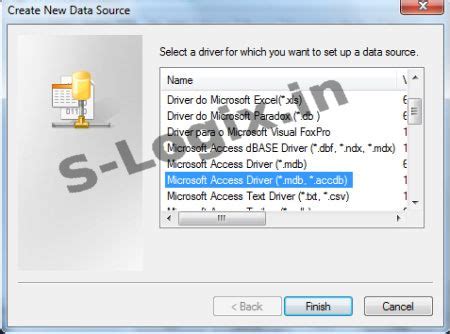 MS-Access database connectivity using Java | S-Logix