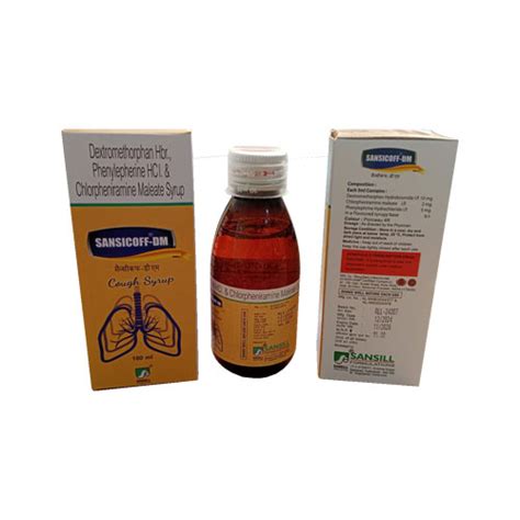 Dextromethorphan + Chlorpheniramine Maleate Syrup ReegSanj Lifescienc