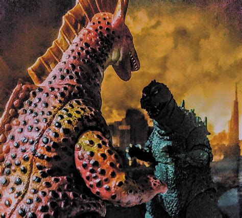 Titanosaurus Vs Godzilla Titanosaurus Godzilla Card Japanese Morinaga