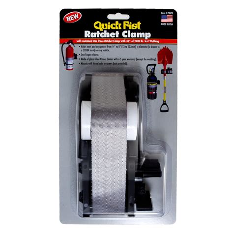 Buy Quick Fist 70070 Ratchet Clamp For Mounting Tools & Equipment, 12 ...