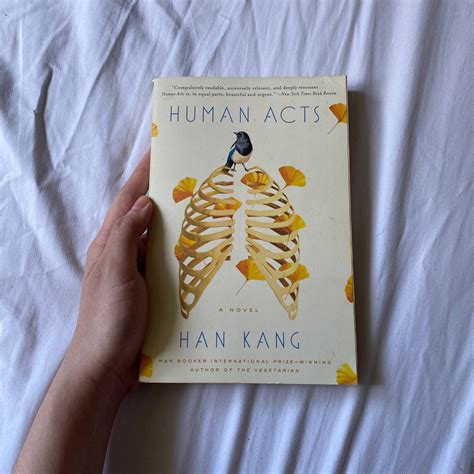 Preloved book: HUMAN ACTS by Han Kang, Hobbies & Toys, Books ...