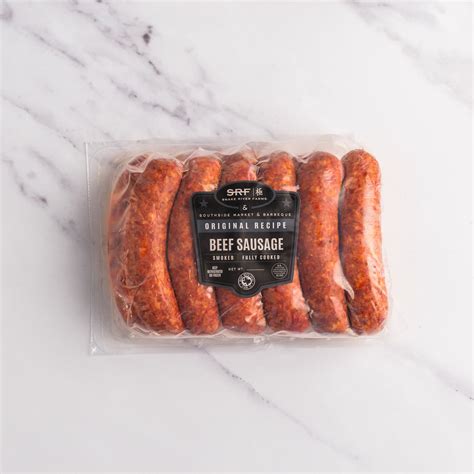 Buy Smoked Wagyu Beef Sausage - Snake River Farms