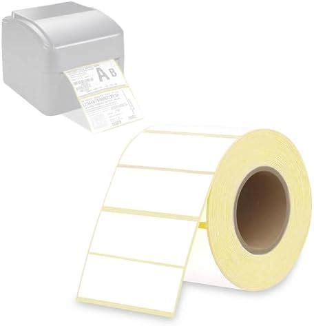 True-Ally 60x40 Direct Thermal Barcode Label Sticker - 2.5 x 1.5 inches ...