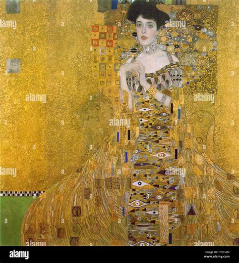 Adele Bloch Bauer I is a famous portrait by Gustav Klimt, known for its ...
