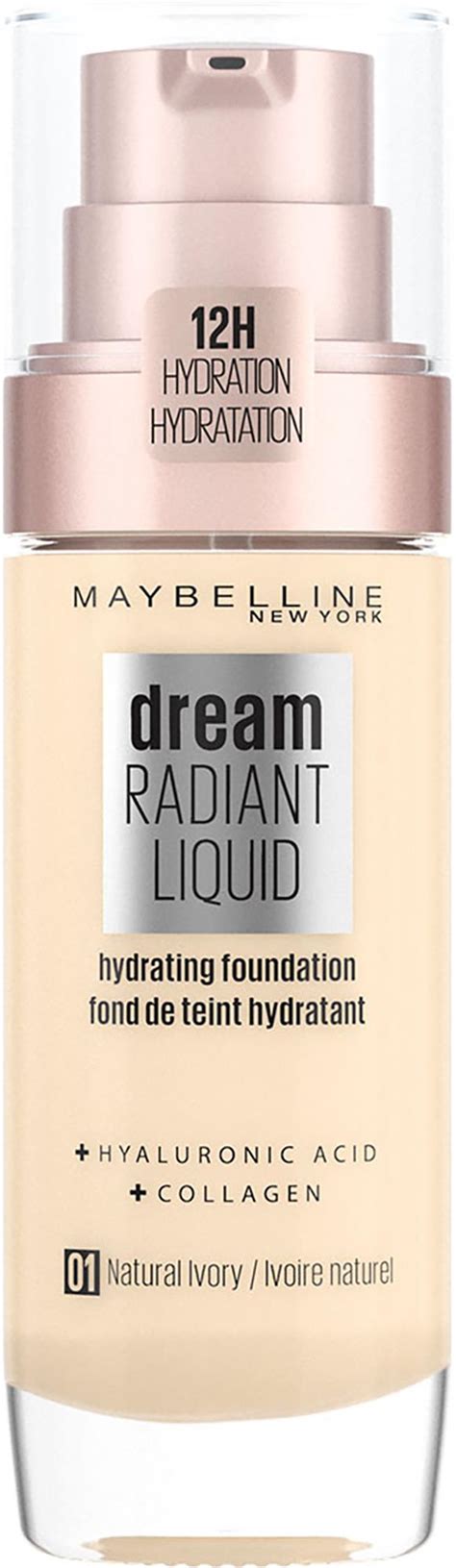 Maybelline New York Radiant Liquid Foundation 001 Natural Ivory | lyko.com