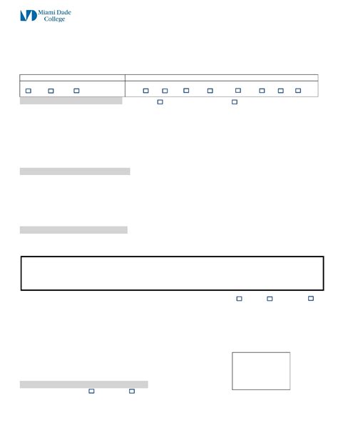 Miami Dade College Application Form for Dual Enrollment Program - Edit ...