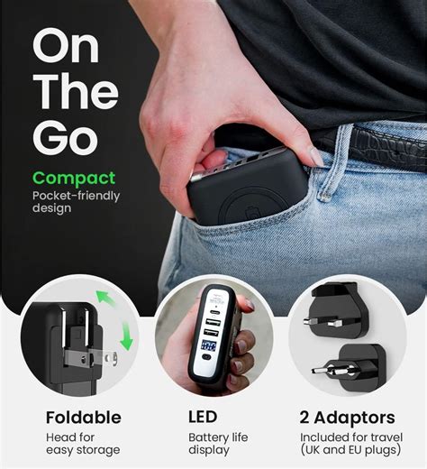 Buy InfinaCore Pandora Portable Power Bank Charger (P3) Global Wireless ...