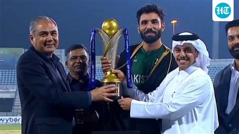 Pakistan A get their cup, where is India's? Mohsin Naqvi's trophy hand ...