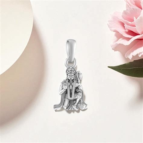 God Hanuman Silver Pendant 92.5 Sterling-PB7172 – Akshat Sapphire