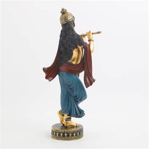Buy Alpana Polyresin Standing Krishna Figurine from Home Centre at just ...