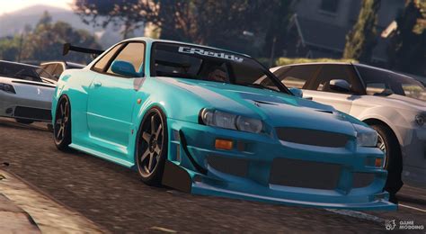 Nissan Skyline R34 GT-R for GTA 5