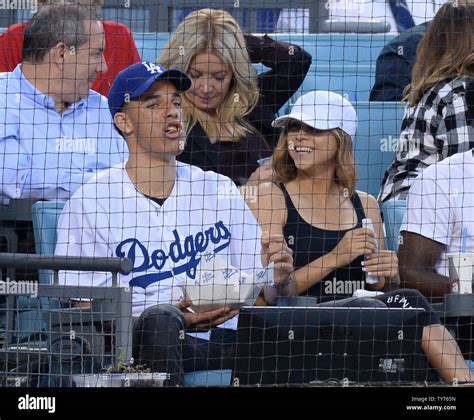 Former UCLA basketball star Lonzo Ball and his girlfriend Denise Garcia ...
