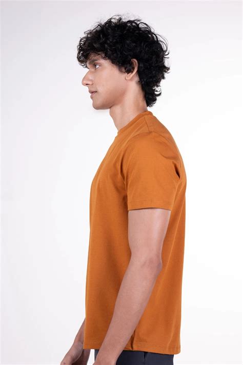 Carbon Heavyweight T-Shirt – Sorona™ (Raw Cinnamon) – CarbonTree