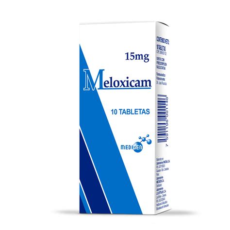 Meloxicam 15 mg 10 Tabletas - Laboratorios Oftalmi