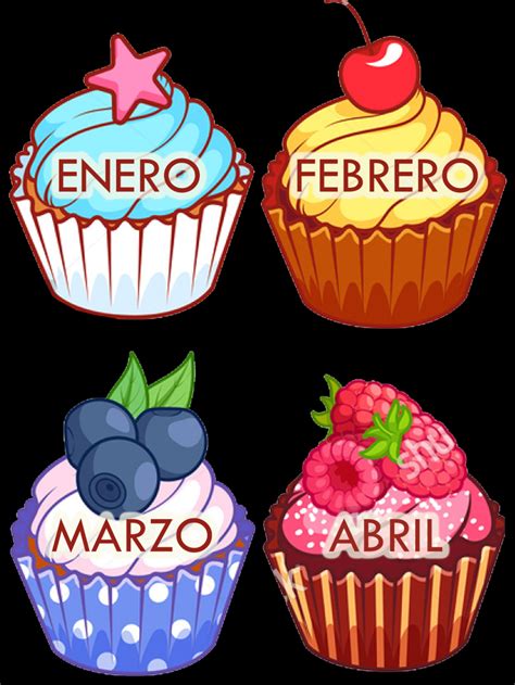 Meses del año | Colección de postres