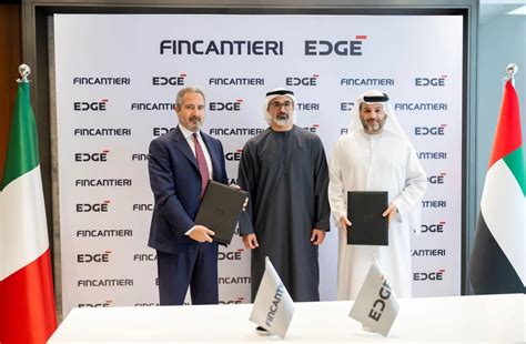 EDGE Group and Fincantieri Formalise MAESTRAL Shipbuilding Joint ...