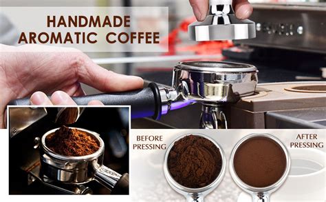Buy SHAFIRE Stainless Steel Powder Pressing Force Coffee Tamper 51mm ...