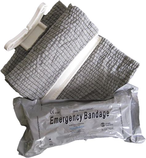Buy Combat Emergency Bandage - First Aid Compression Bandage 4 inch ...