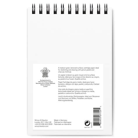 W&N Drawing Paper - Smooth Grain 150 GSM - A5 Album 25 Sheets