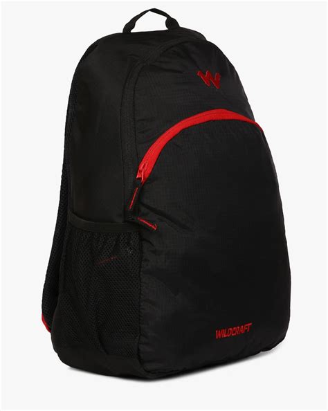 Buy Black Wildcraft Compact Water-Resistant Laptop Backpack | AJIO