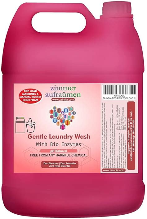 Zimmer Aufraumen LAUNDRY LIQUID DETERGENT. for Top Load Machine ...