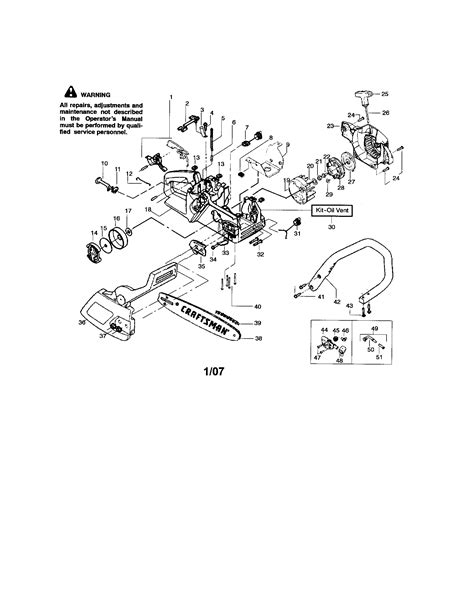 Craftsman Chainsaw Fuel Line Routing at Amanda Okane blog