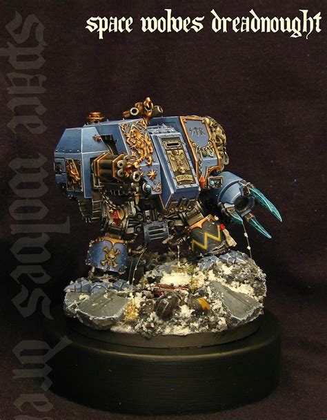 CoolMiniOrNot - space wolves dreadnought by black dagger