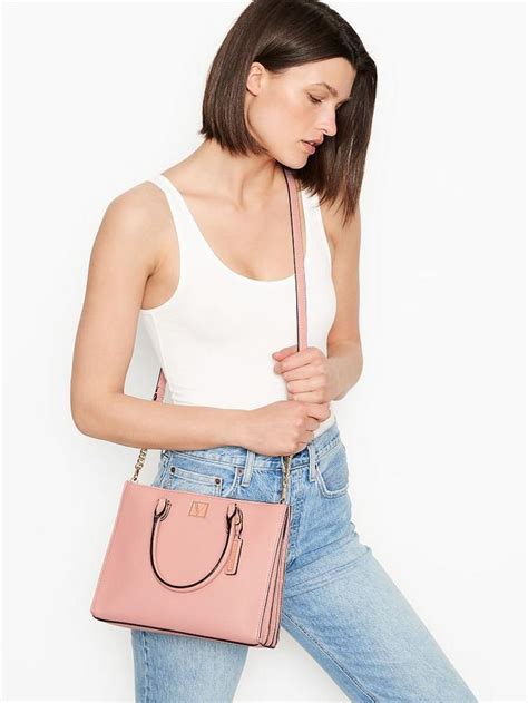Buy The Victoria Structured Satchel Blush Online - Style ID ...