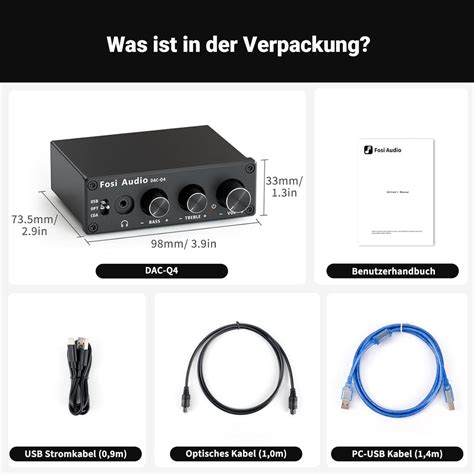 Fosi Audio Q4 Mini Stereo Gaming DAC & Amp | Concept Kart