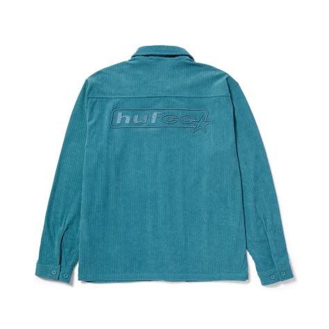 Huf Co Corduroy Overshirt (Dark Teal) – Capsul