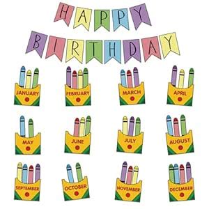 JarThenaAMCS Back to School Classroom Happy Birthday Bulletin Boards ...