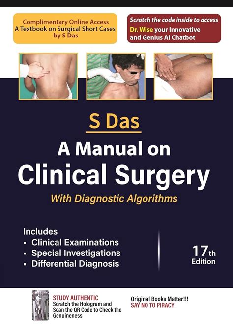 Amazon.in: Buy A Manual on Clinical Surgery: With Diagnostic Algorithms ...