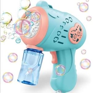 HappyBive Automatic Bubble Gun Machine Leak-Proof Design with 1 Bubble ...