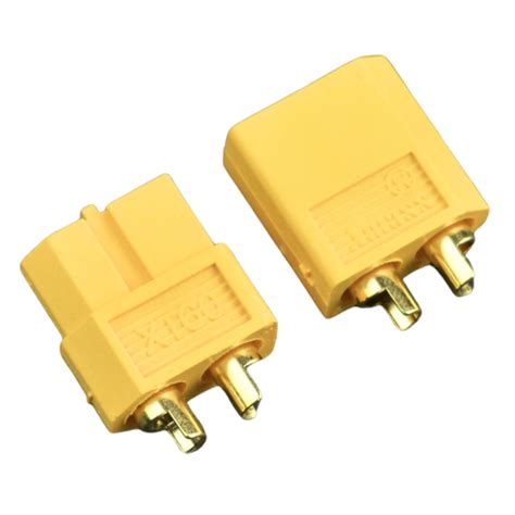 High Quality Gold Plated XT60 Male & Female Bullet Connector – Robocraze